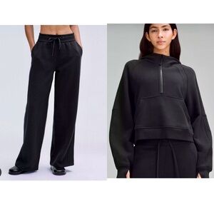 Selling as set!!!! pants and hoodie together 
Top S /M
Bottom M
Lululemon